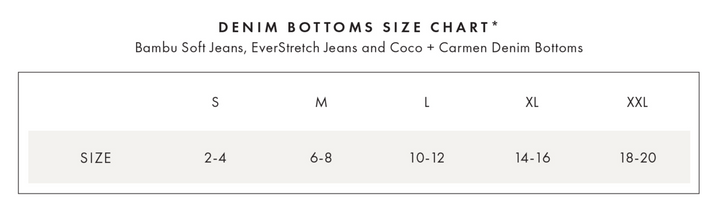 Bambu Soft Straight Ankle Jean with Crossover Fringe Bottom