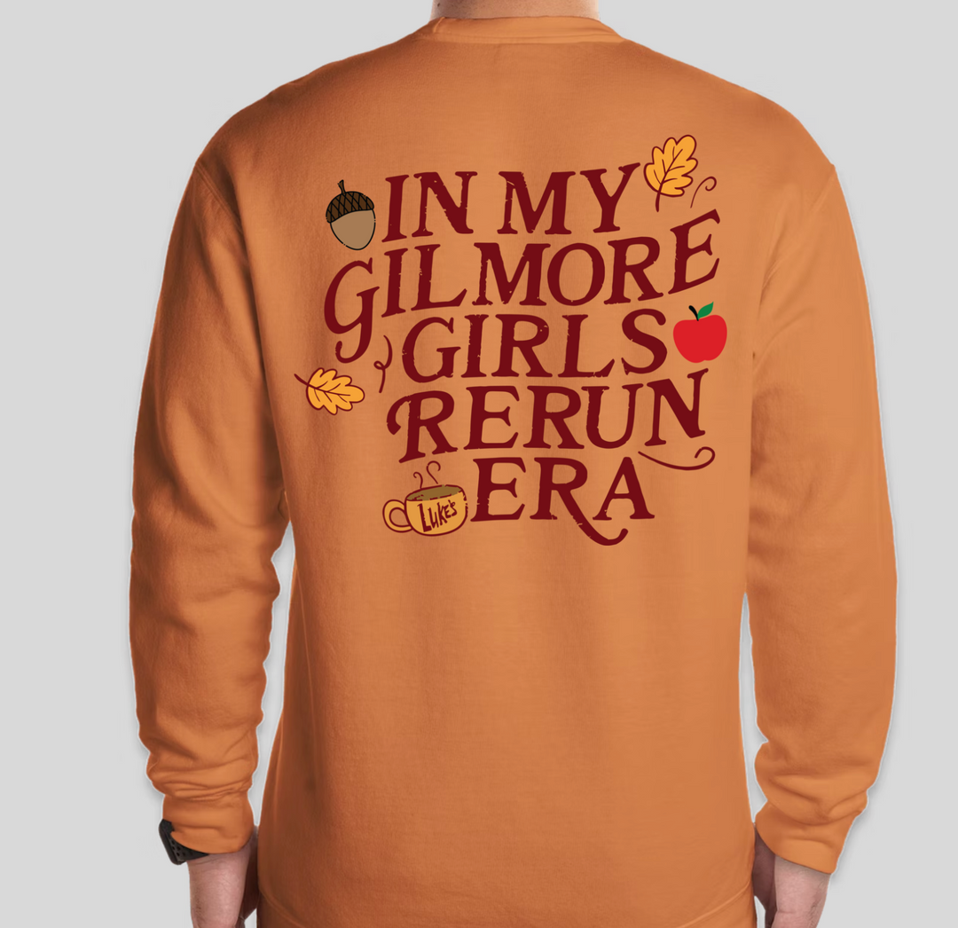 Pre-order ONLY! Gilmore Girls Rerun Era Crew Sweatshirt - Available in several colors!