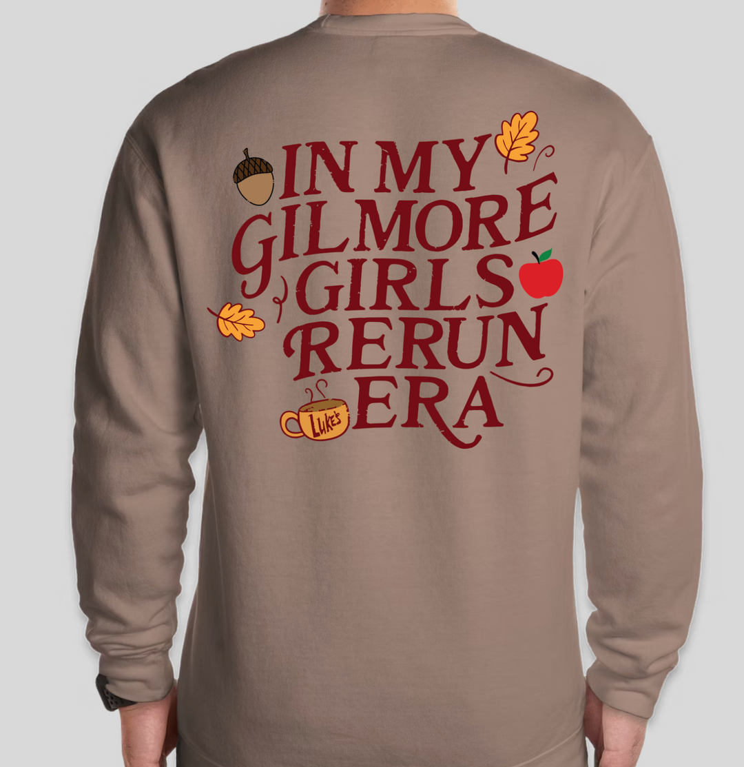 Pre-order ONLY! Gilmore Girls Rerun Era Crew Sweatshirt - Available in several colors!