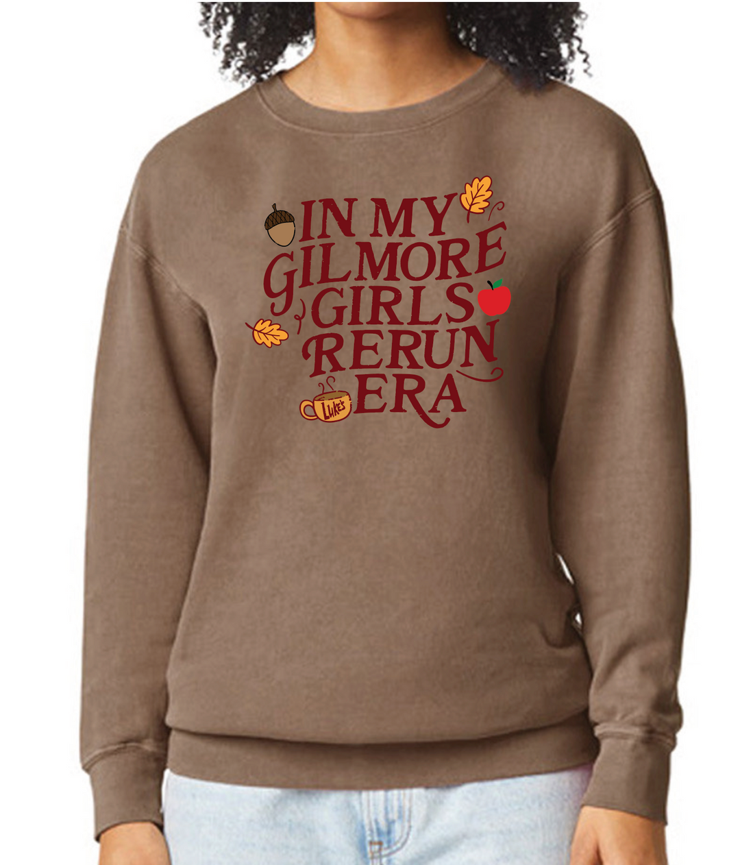 Pre-order ONLY! Gilmore Girls Rerun Era Crew Sweatshirt - Available in several colors!