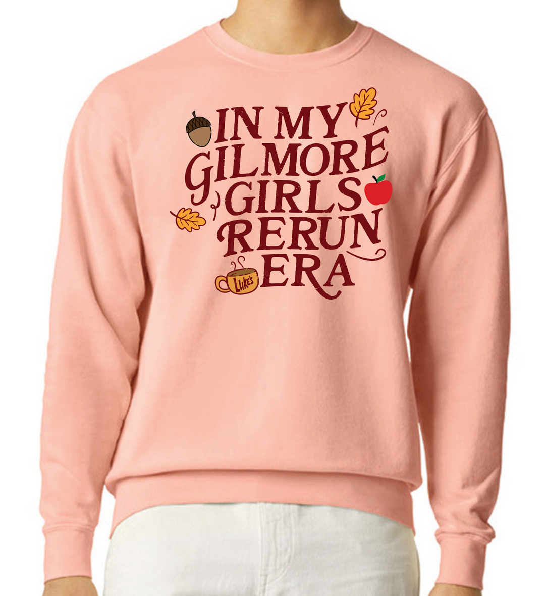 Pre-order ONLY! Gilmore Girls Rerun Era Crew Sweatshirt - Available in several colors!