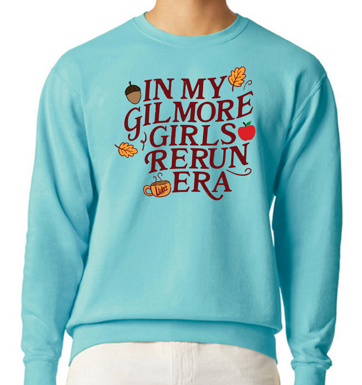 Pre-order ONLY! Gilmore Girls Rerun Era Crew Sweatshirt - Available in several colors!