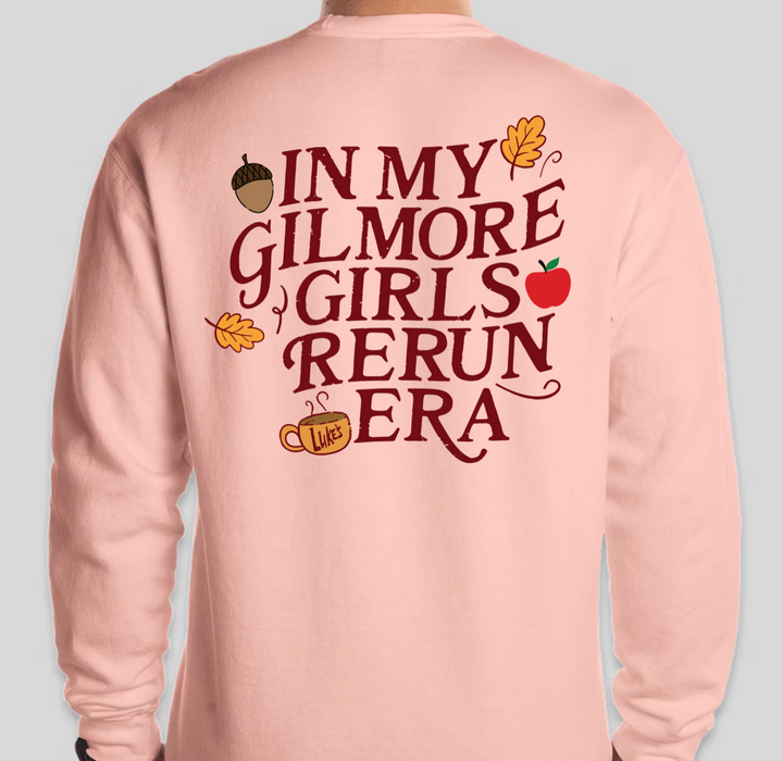 Pre-order ONLY! Gilmore Girls Rerun Era Crew Sweatshirt - Available in several colors!