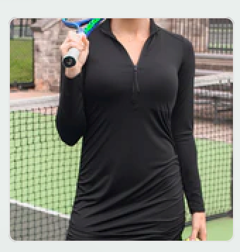 Grace and Lace UVB Swim Cover Up Dress - Black