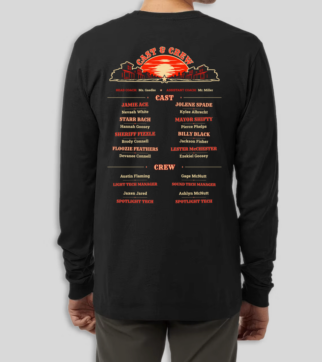 MCHS ONE-ACTS 2026 Unisex Tee/Hoody/Crew Fundraiser