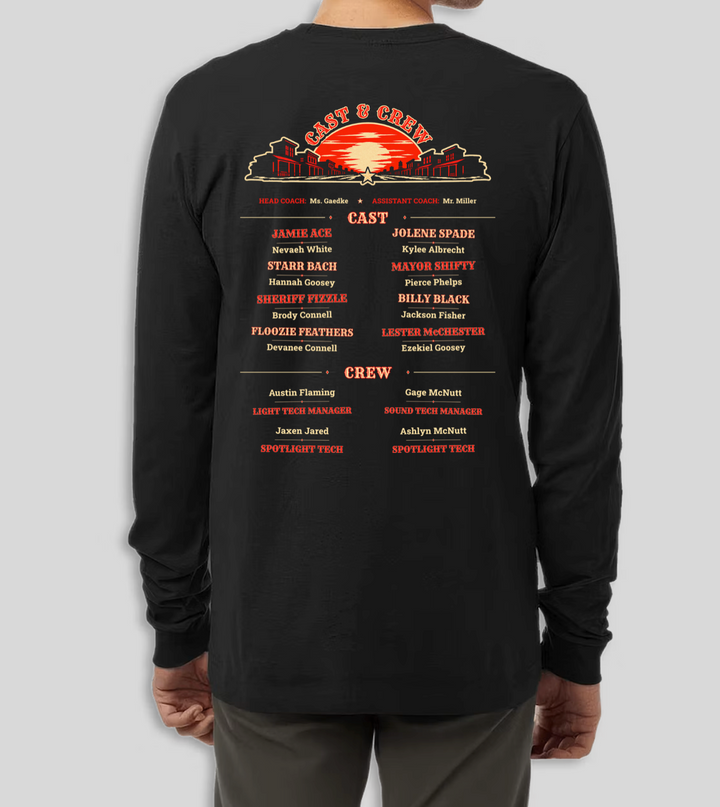 MCHS ONE-ACTS 2026 Unisex Tee/Hoody/Crew Fundraiser