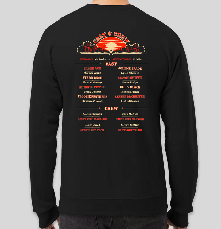 MCHS ONE-ACTS 2026 Unisex Tee/Hoody/Crew Fundraiser