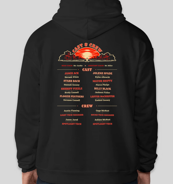 MCHS ONE-ACTS 2026 Unisex Tee/Hoody/Crew Fundraiser